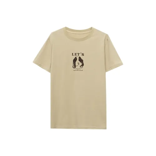 CHARM PICK Желтый, зеленый Женские футболки