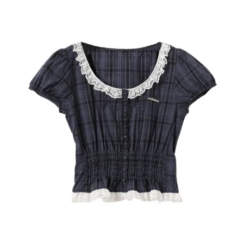 SETIROM Темно-синие Женские Рубашки