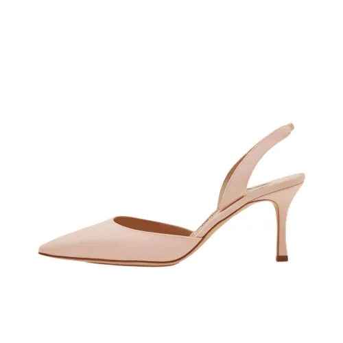 MANOLO BLAHNIK Высокие каблуки Розовый Женские