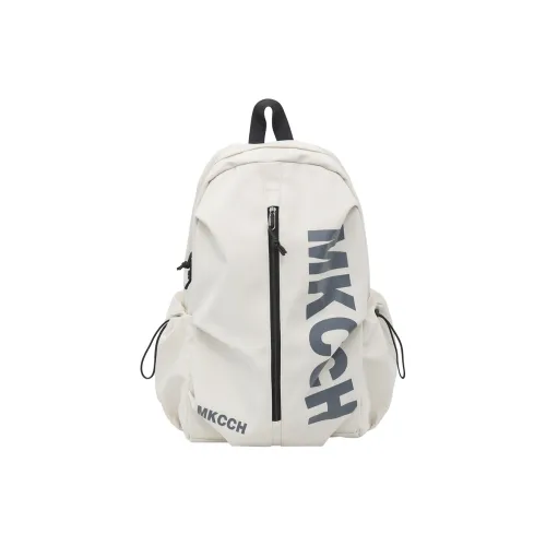 Kwq Нейлон Рюкзак Унисекс Айвори Черный