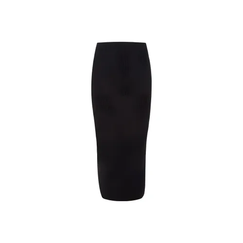 Alexander McQueen KNIT Длинная Юбка Женская Черная