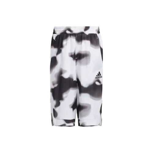 Adidas Шорты Children Aged 3-7 лет Белый Черный