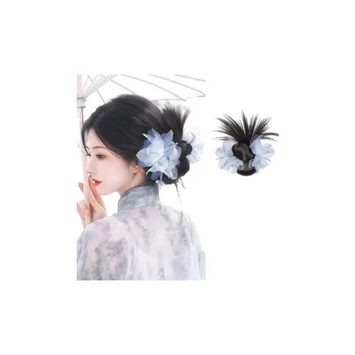 TIANKONGSHU Empty Mountain New Rain Заколка-краб для куриных Nuggets Bun Парики