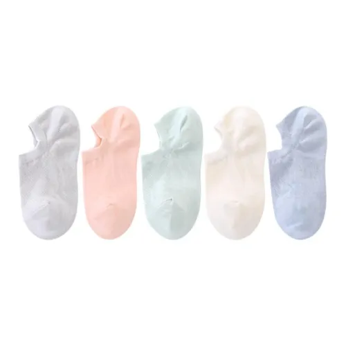 MIANWUQI No Show Носки Унисекс 5 пар