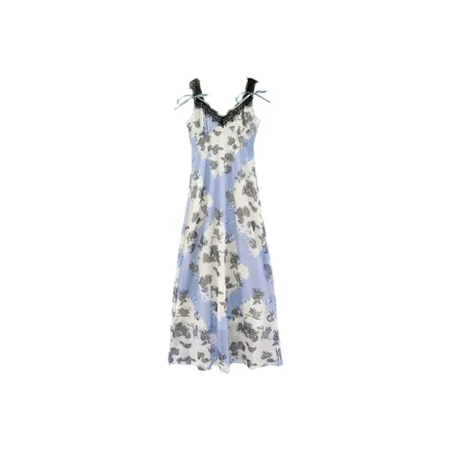 ETSE Масло Paintings Фиолетовый Платье-камзол Женские Слиплатья