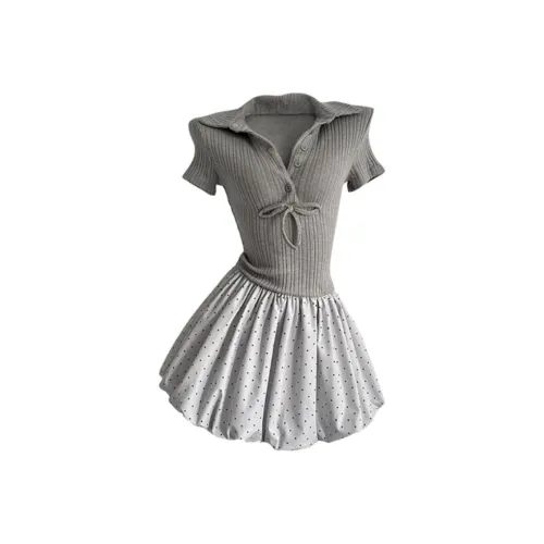Nooidea Official Короткий рукав Платье Женское