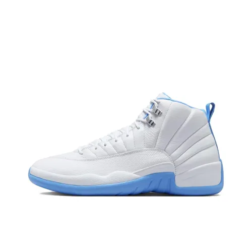 Jordan Air Jordan 12 Винтажные Баскетбольные Кроссовки Высокие Топы Белые Мужские
