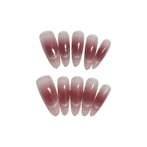 T Z Премиум Кошка Eyed Французский Aurora Бабочка Длинный Красный Румяна Stain Градиентный 16mm