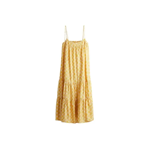 H&M Желтые/Цветочные Женские Слиплатья