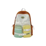 Оранжевый и белый