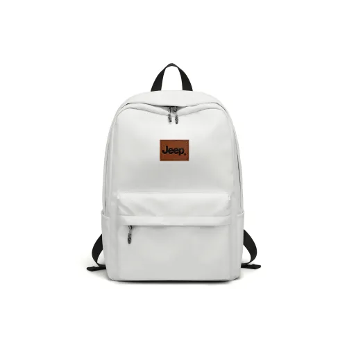 JEEP Рюкзак из кожаной мембраны унисекс белый черный
