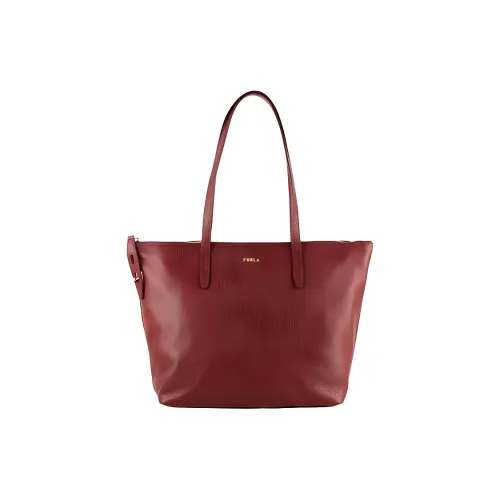 Furla Кожа Тоут Сумка Сумка для покупок Сумка Обычная Женская Красная