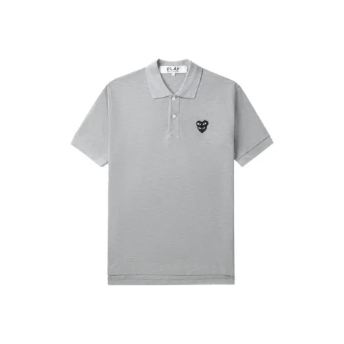 CDG Play Серый Унисекс Поло
