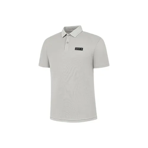 QIAODAN Sports Life Collection Поло Мужское Mystic Облачный Серый