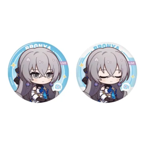 MIHOYO Honkai Star Rail Коллекция Jimi's Parlour Значки из жестяного металла