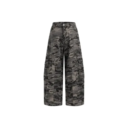 KKBBU Темно-серые унисекс брюки карго