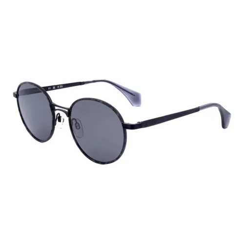 Vivienne Westwood Metal Round Sunglasses Men's Black