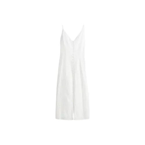 H&M Белые Женские Слиплатья