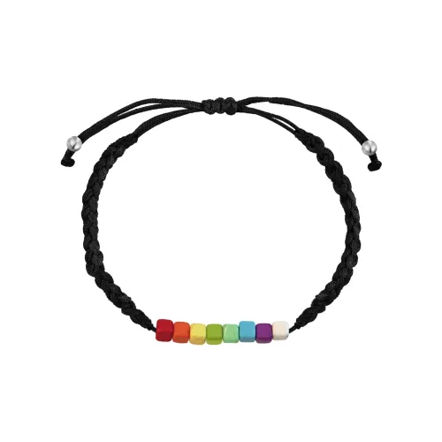 SIMPLE JOYS Черный шнур Браслет Шнурки Унисекс