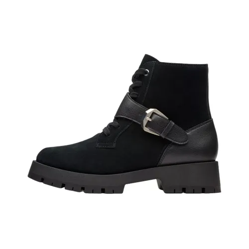 Clarks Ledwick Gracie Martin Boot 4,5 см Женские Черный