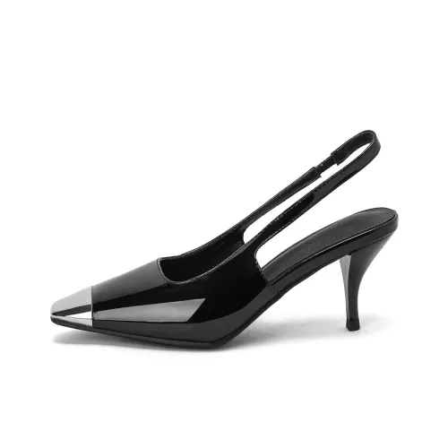 Rongcheng shoe king Высокие каблуки Черные Женские
