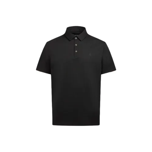 Hush Puppies Обсидиан Черный Мужская Поло