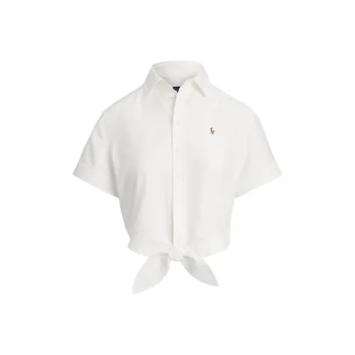 Polo Ralph Lauren SS25 Рубашка Женская Белая