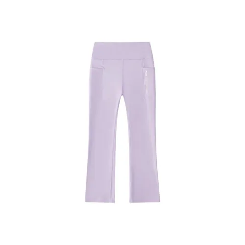 FILA KIDS Леггинсы Детские Горчичный Фиолетовый