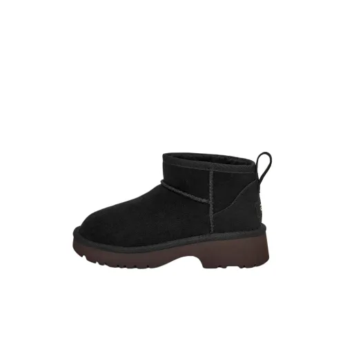 UGG CLASSIC ULTRA MINI Anti KICK Амортизация Детские ботинки Детский Черный