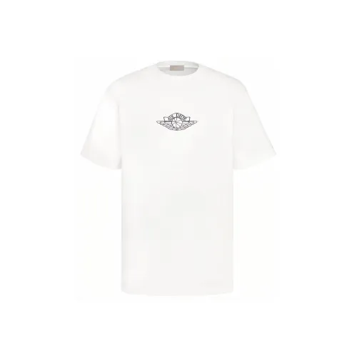DIOR x Jordan T-Shirt Мужская Белая