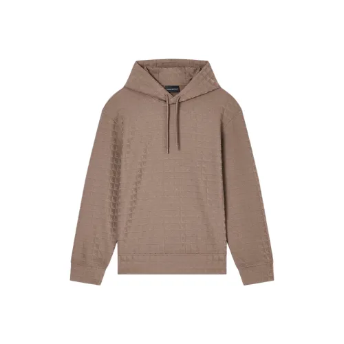 EMPORIO ARMANI Свитшот Мужской Коричневый