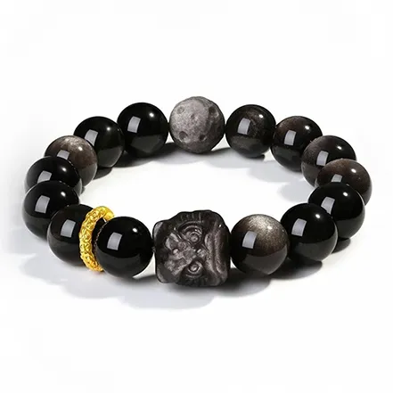 YAGU Стекло Кошачий глаз Браслеты Унисекс