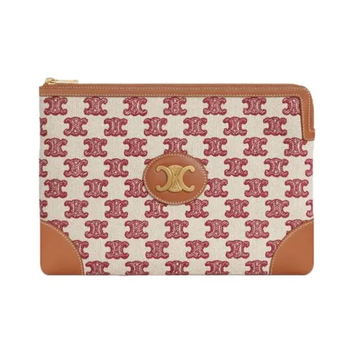 CELINE Triomphe Женские RED FOX