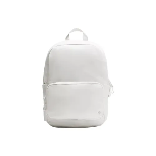 Lululemon Weber Collaboration Нейлон Рюкзак Стандартный Унисекс Белый
