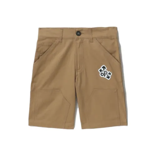 Off Белый Шорты Дети Возраст 3-7 лет Коричневый