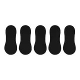 Женский, черный, 5 пар (628-в комплекте сумка для покупок)