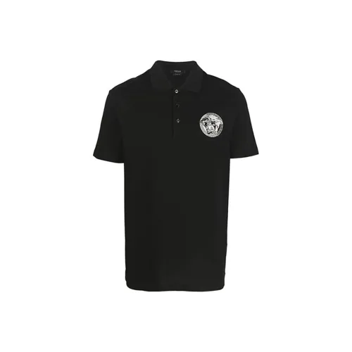 VERSACE Medusa Collection FW22 Polo Men's Black