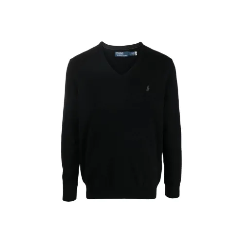 Черные мужские свитеры Polo Ralph Lauren