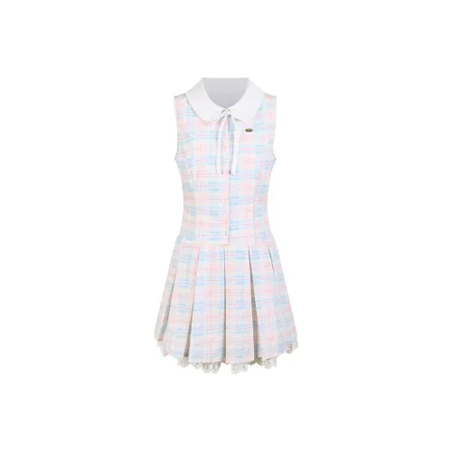 Umoumo Женские Платья без рукавов