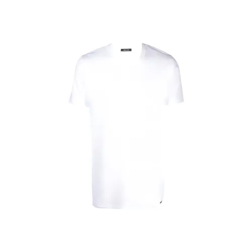 TOM FORD Белая Мужская T-рубашка