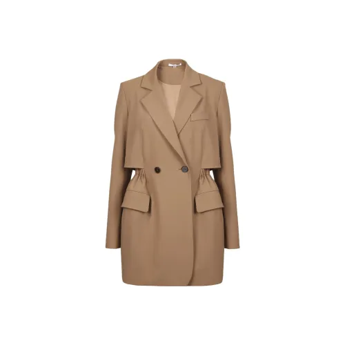 Caroline Темный хаки Женские офисные костюмы