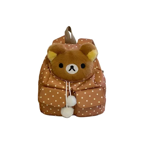 ZOGA Нейлон Рюкзак Женские Розовый Коричневый