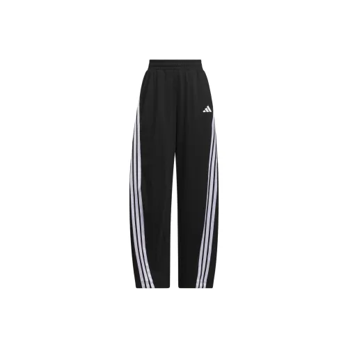 Adidas Черные Женские Повседневные Брюки