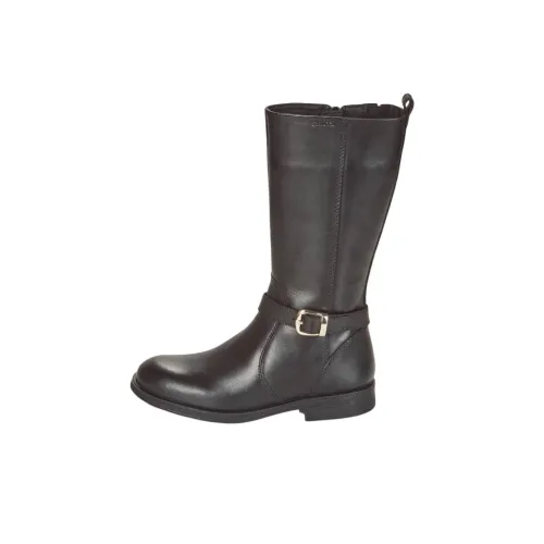 GEOX Противоскользящие Устойчивые к Износу Детские Ботинки Черные Детские