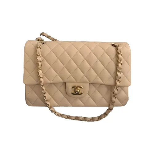 CHANEL Classic Flap CF Sheepskin Flap Bag Crossbody Bag Shoulder Bag Small Women's Yellow CHANEL Classic Flap CF Овчина Сумка с клапаном Сумка через плечо Маленькая Женская Желтая
