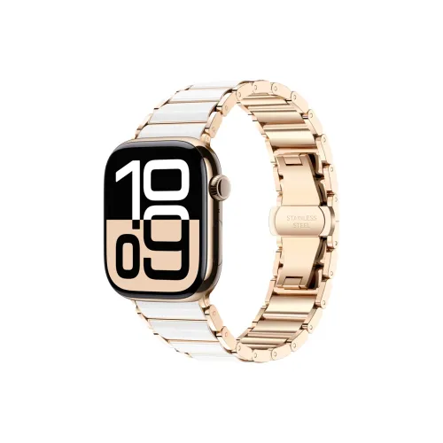 IBOANN Ремешок Apple Совместимость Керамика Материал Нержавеющая Сталь 15 см