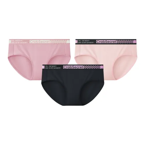 crabsecret Женское нижнее белье 3 упаковки