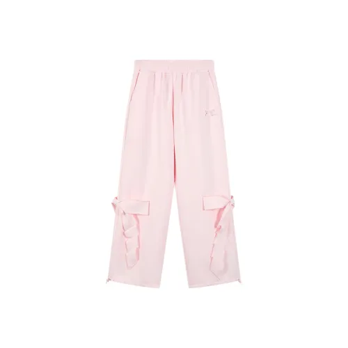 AooRaa Розовые Женские Повседневные Брюки