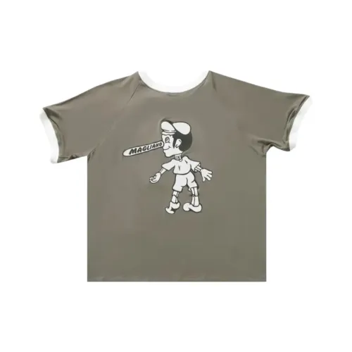 Magliano T-Shirt Унисекс Lime Gray