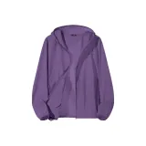 [На открытом воздухе Защита от солнца] Aurora Фиолетовый (MZ Бесплатно Линия Логотип на груди)